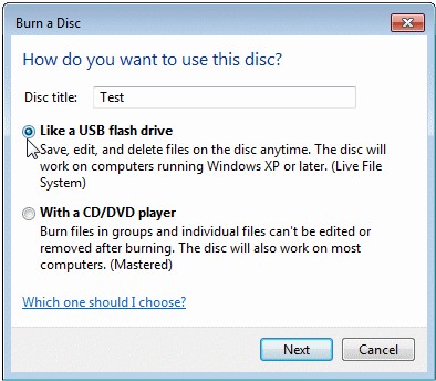 How to Burn a DVD in Windows 7