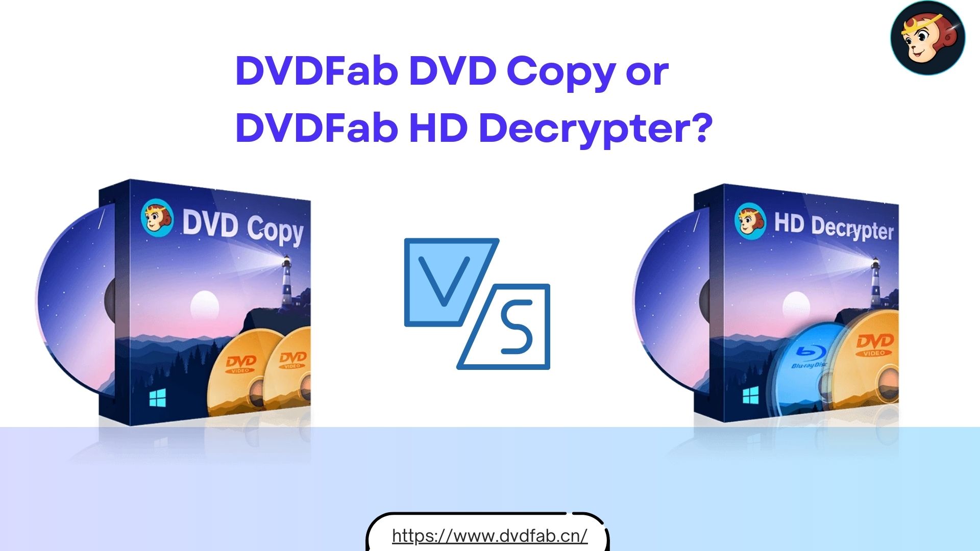 DVDFab DVD Copy vs. DVDFab HD Decrypter: Ein umfassender Vergleich