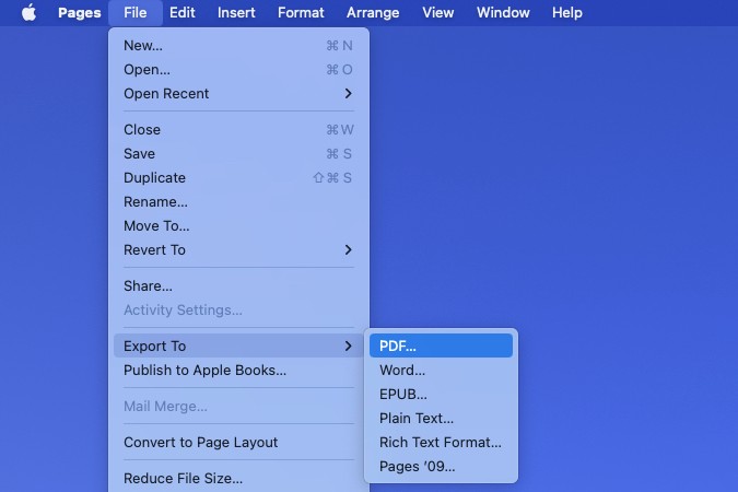 How to Convert ibooks to PDF
