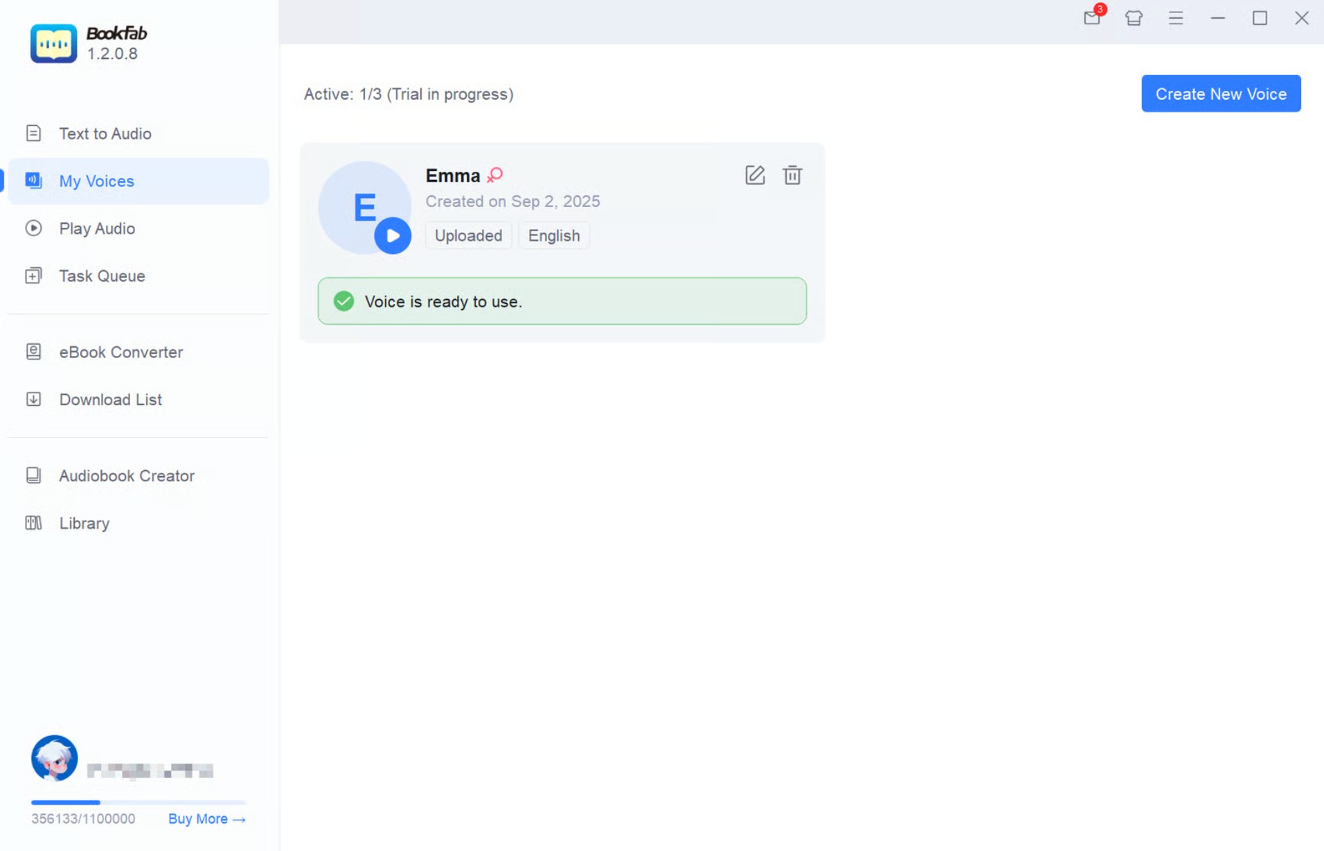 The best voice cloning AI: BookFab AudioBook Cloud Enhancer