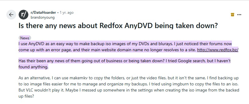 What Happened to AnyDVD?