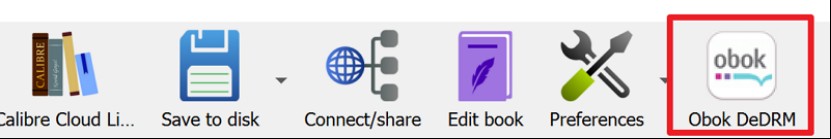 Use Obok DeDRM tool in Calibre to Remove Kobo DRM