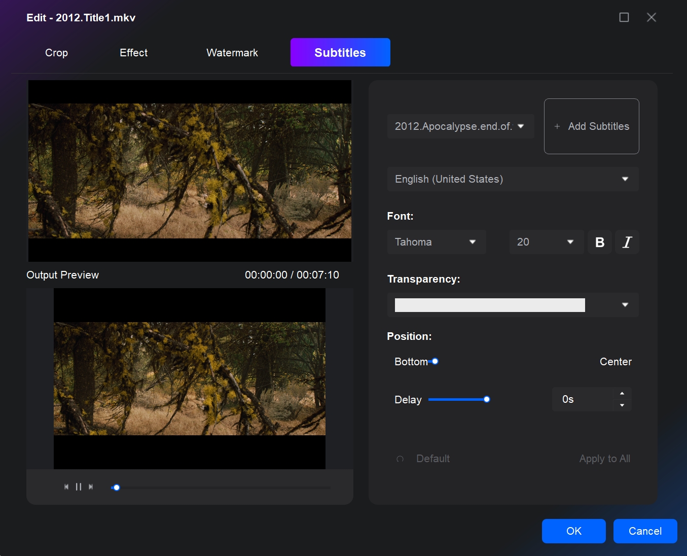 Burn DVDs with Subtitles with DVDFab DVD Creator