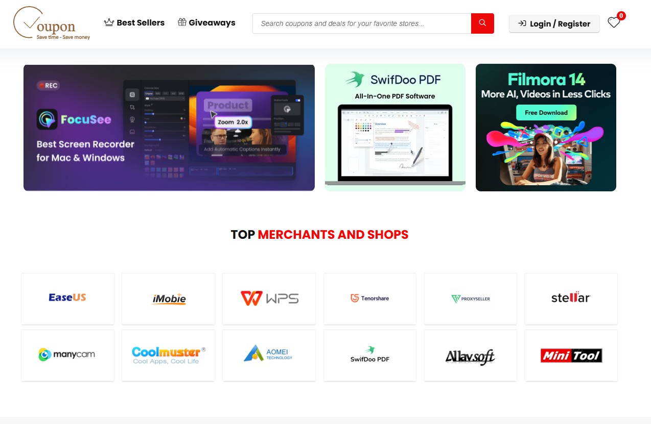 software givaway:5. Tickcoupon Giveaway