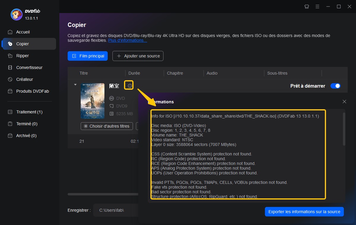 le meilleur dvd decrypter : DVDFab dvd decrypter