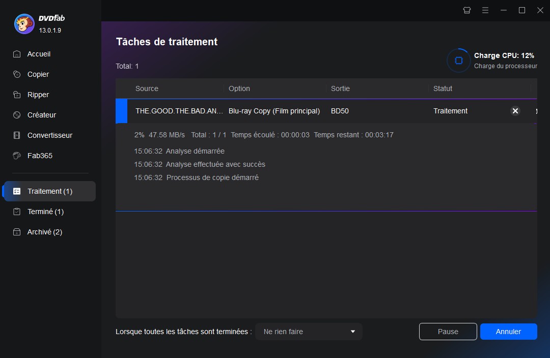 Comment copier un disque Blu-ray