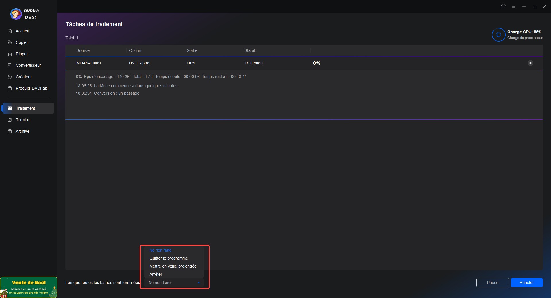 Comment décrypter un DVD avec un ripper DVD DVDFAB.