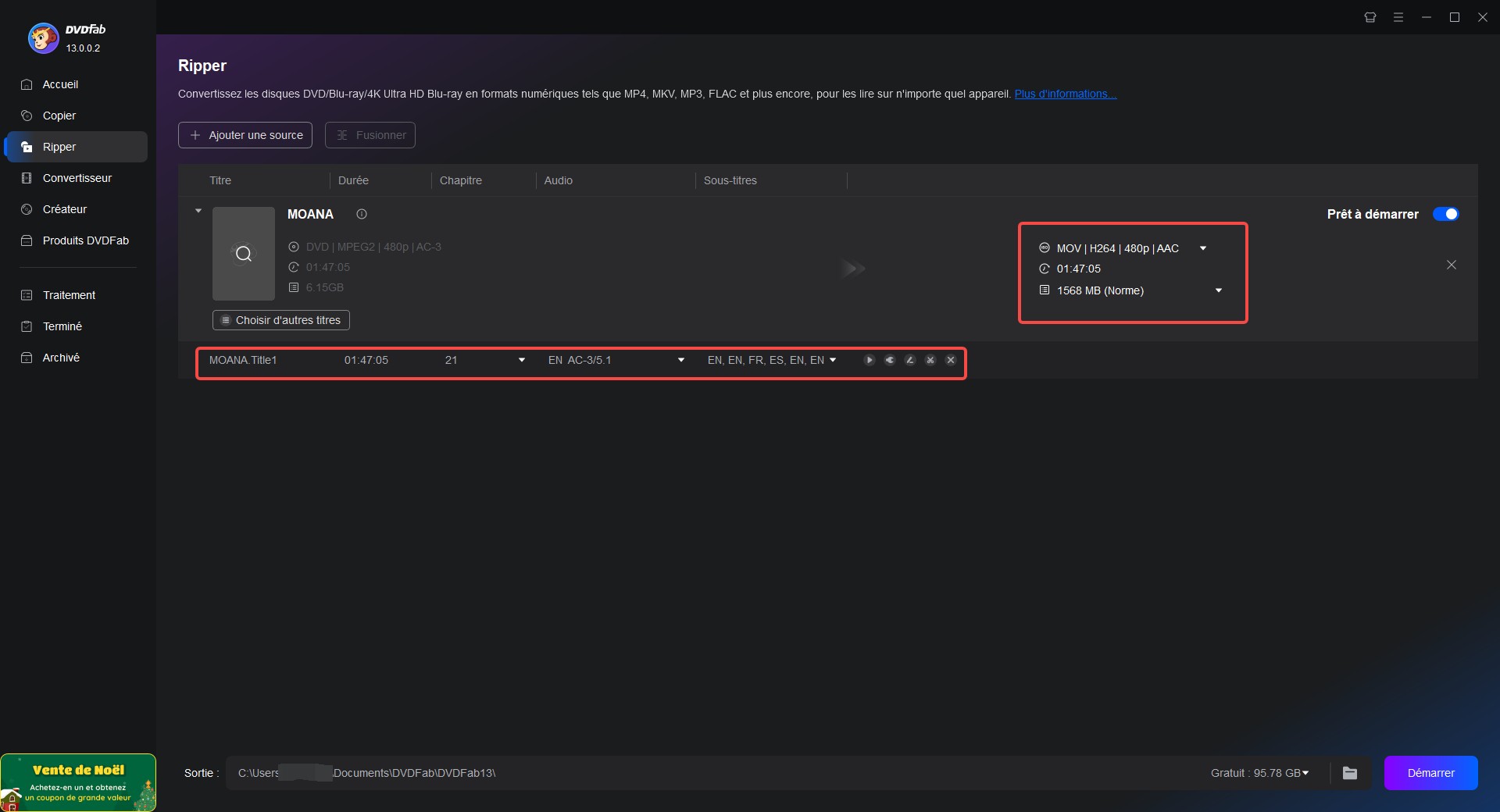 Comment fonctionne DVDFab DVD Ripper et Blu-ray Ripper