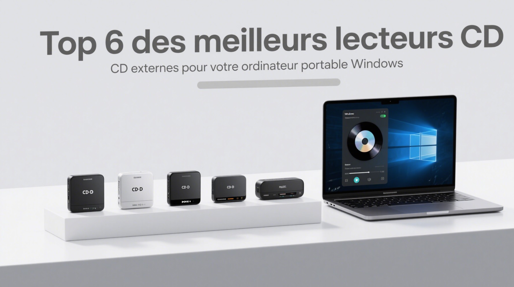 Top 6 des meilleurs lecteurs CD externes pour votre ordinateur portable Windows