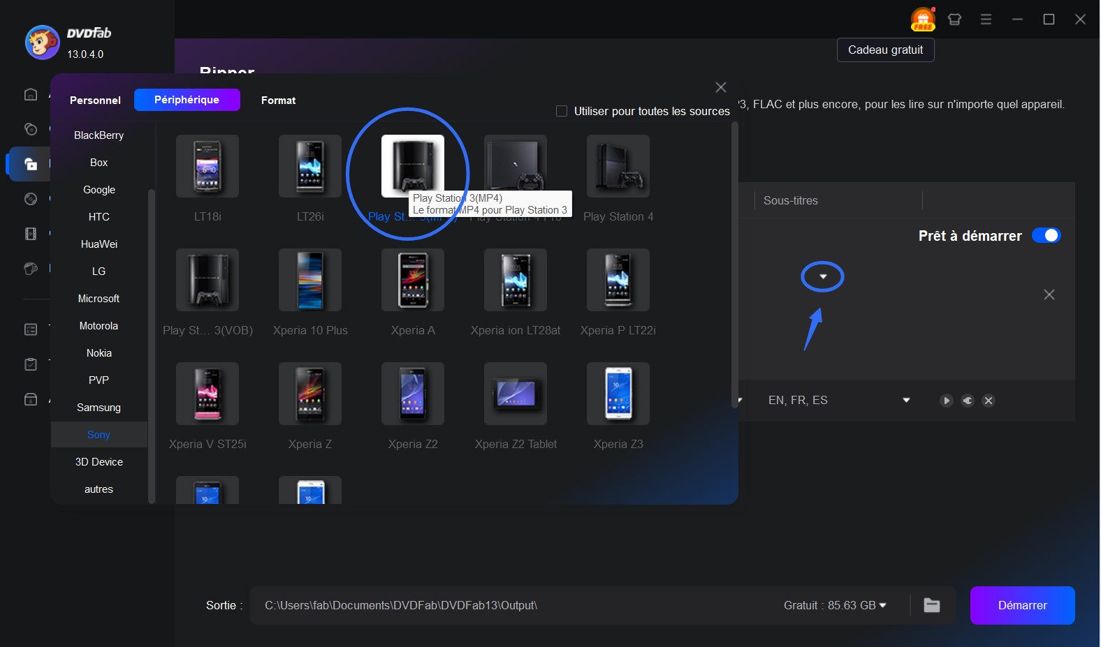 transférer un DVD en MP4 avec HandBrake