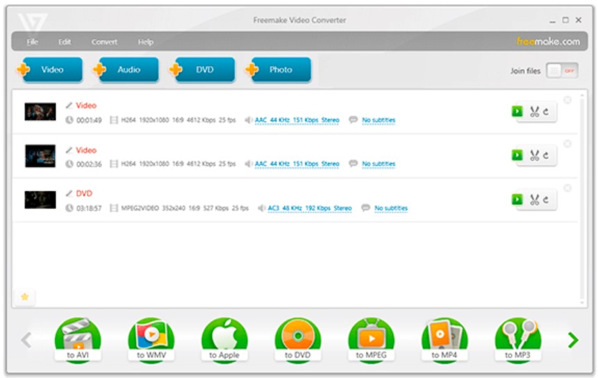 :Utilisation des conseils de Freemake Video Converter