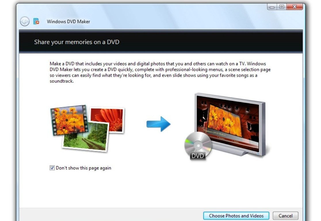 Free DVD Maker: Windows DVD Maker