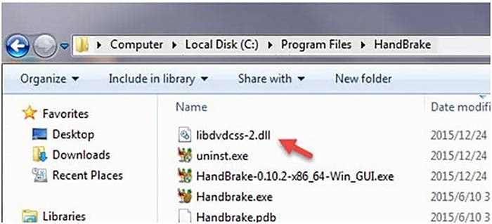 Remove copy protection on Handbrake Windows 10