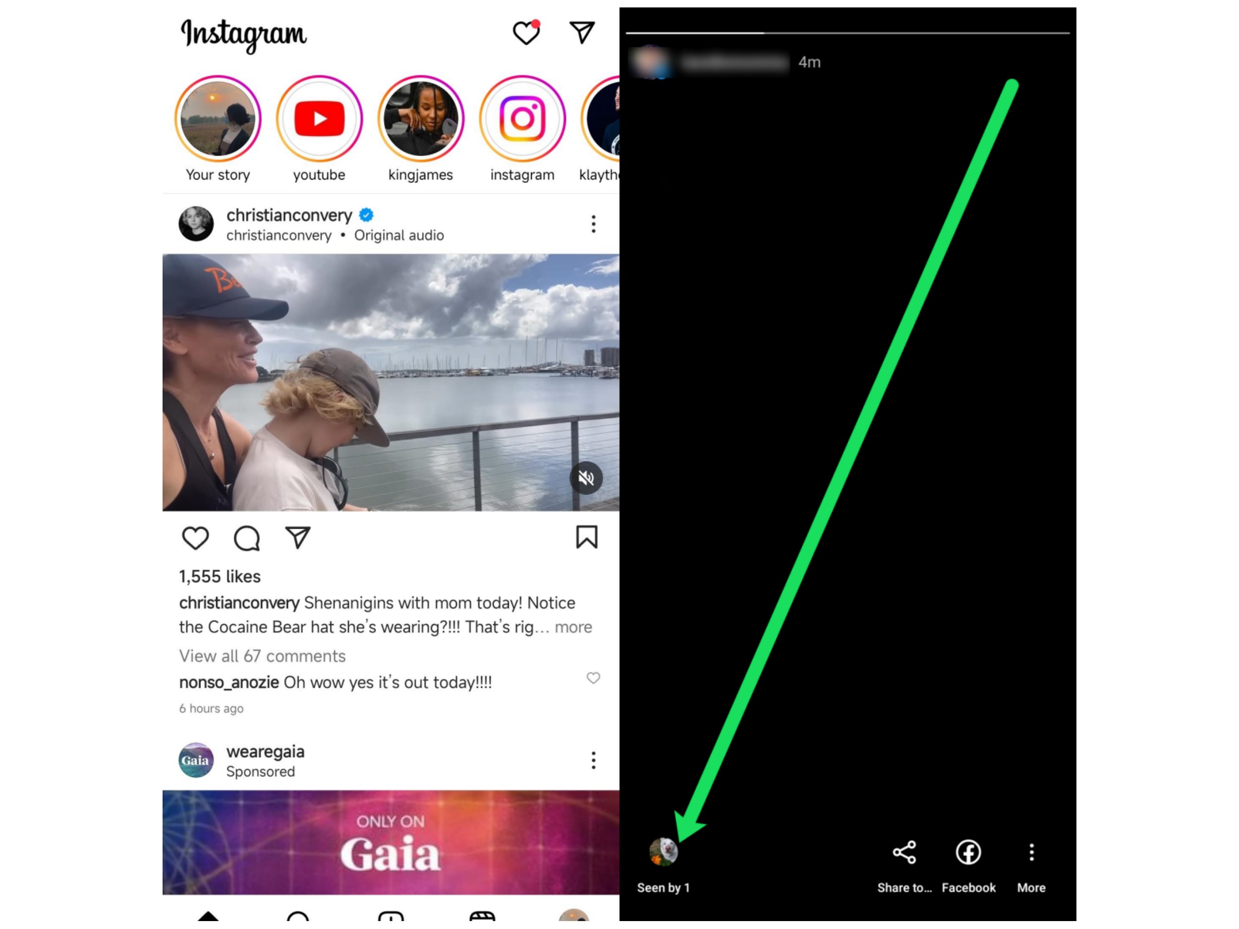 how to see who viewed your instagram post