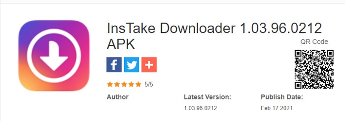 insta video download:3. InsTake Downloader