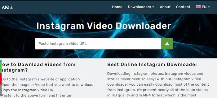 instagram to mp4:1. Instagram Video Downloader