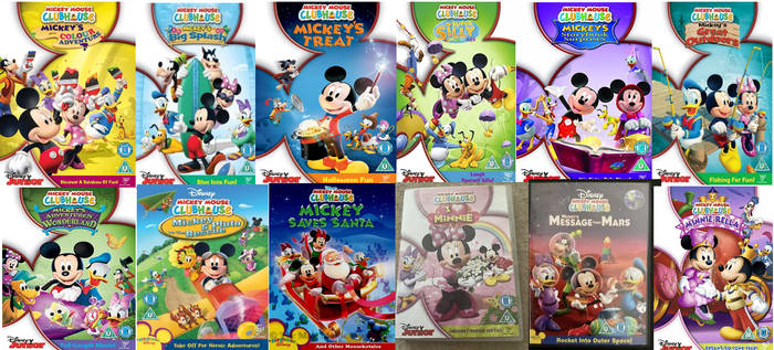 Popular Mickey Mouse Clubhouse DVD Collections