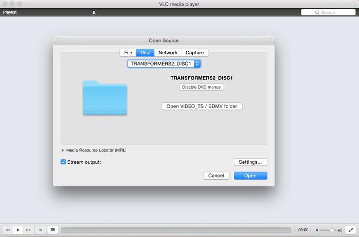 VLC DVD Ripper for Mac