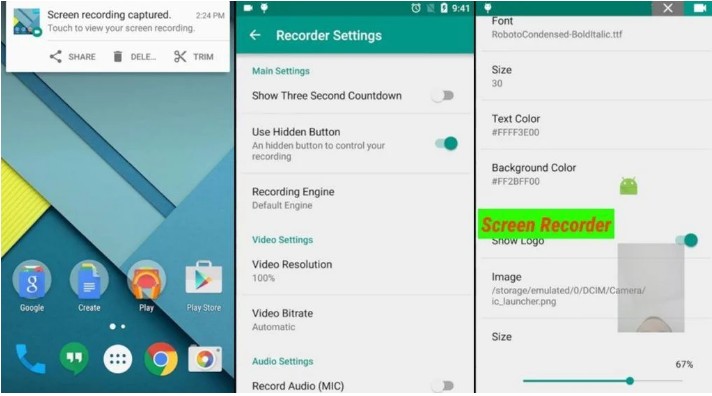 screen recorder for samsung: ADV Screen Recorder