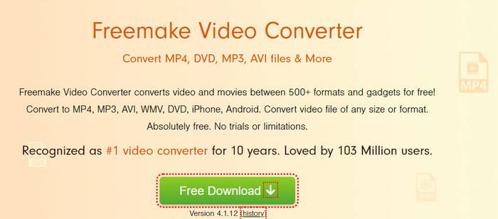 Freemake Video Converter: Video Spilter