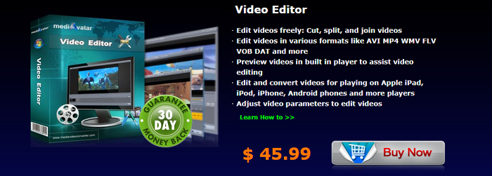 MediAvatar Video Editor: Video Spilter