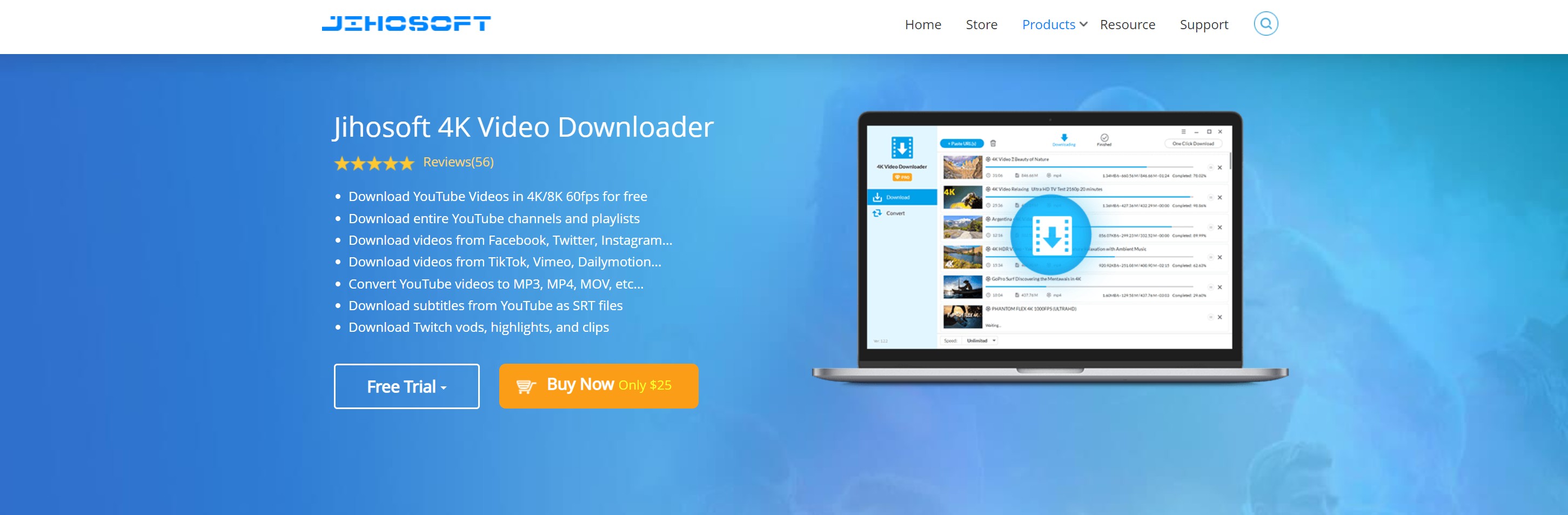 twitter video download shortcut:7. Jihosoft 4k Video Downloader