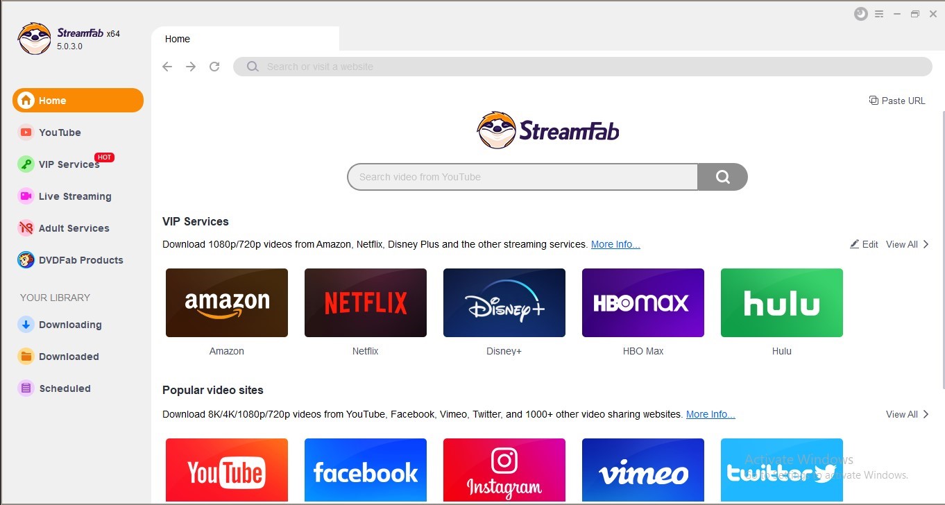 Téléchargement XHamster:StreamFab All-In-One - Le meilleur Xhamster video downloader