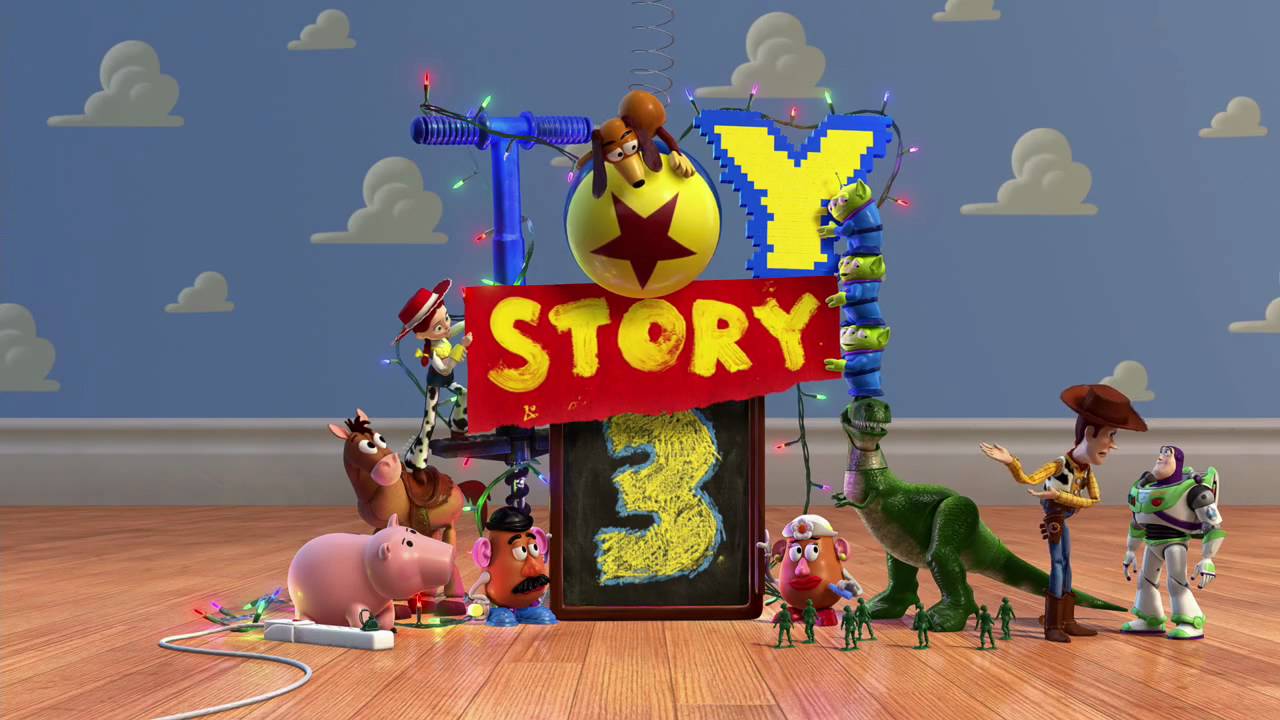 兒童YouTube電影：4. Toy Story 3