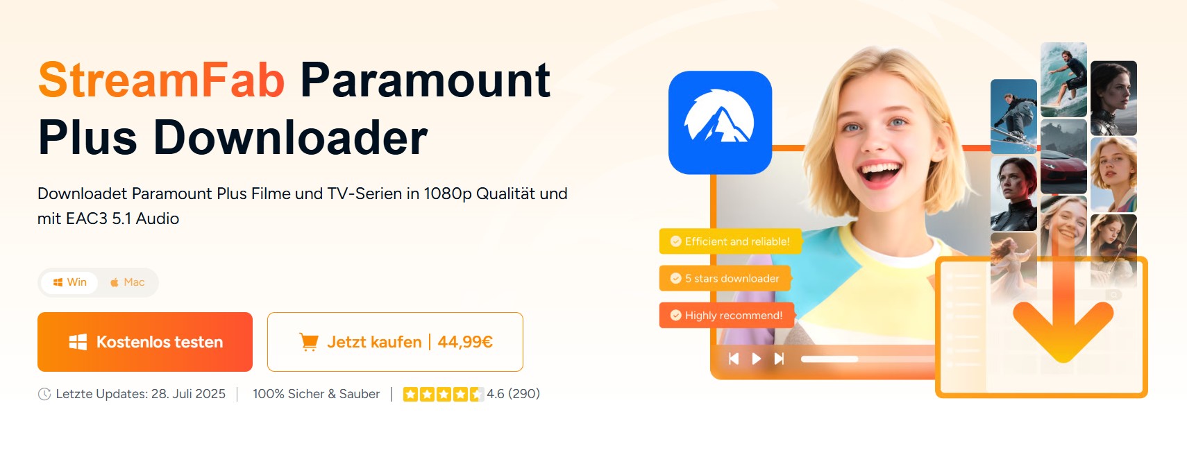 Top 5 Paramount Plus Downloader im Jahr 2025