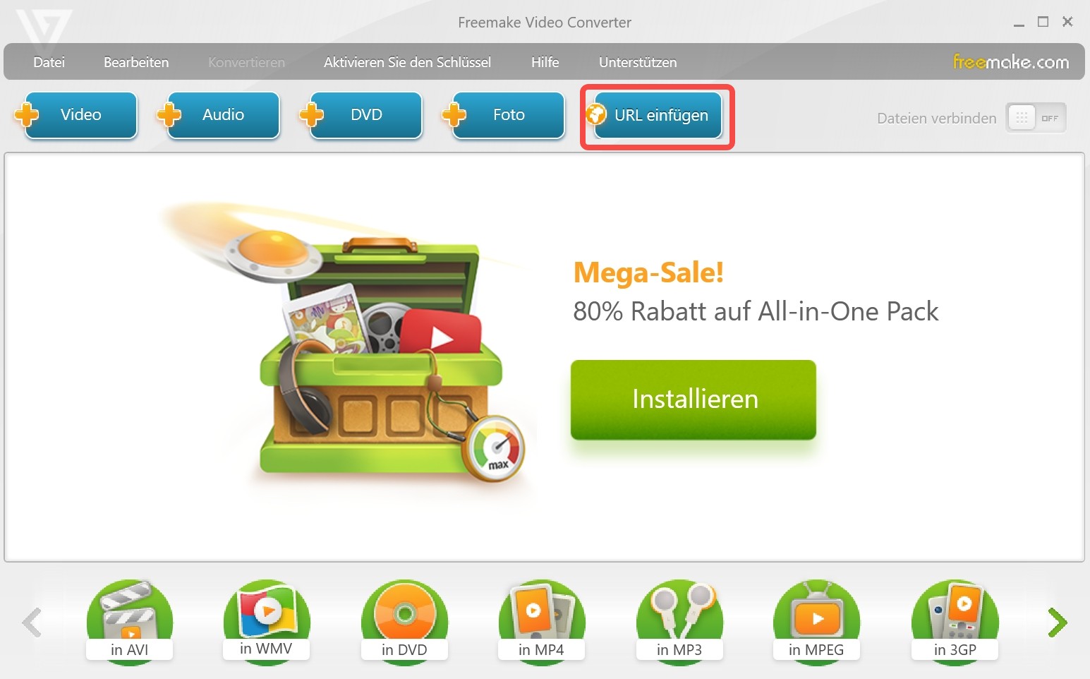 URL einfügen
