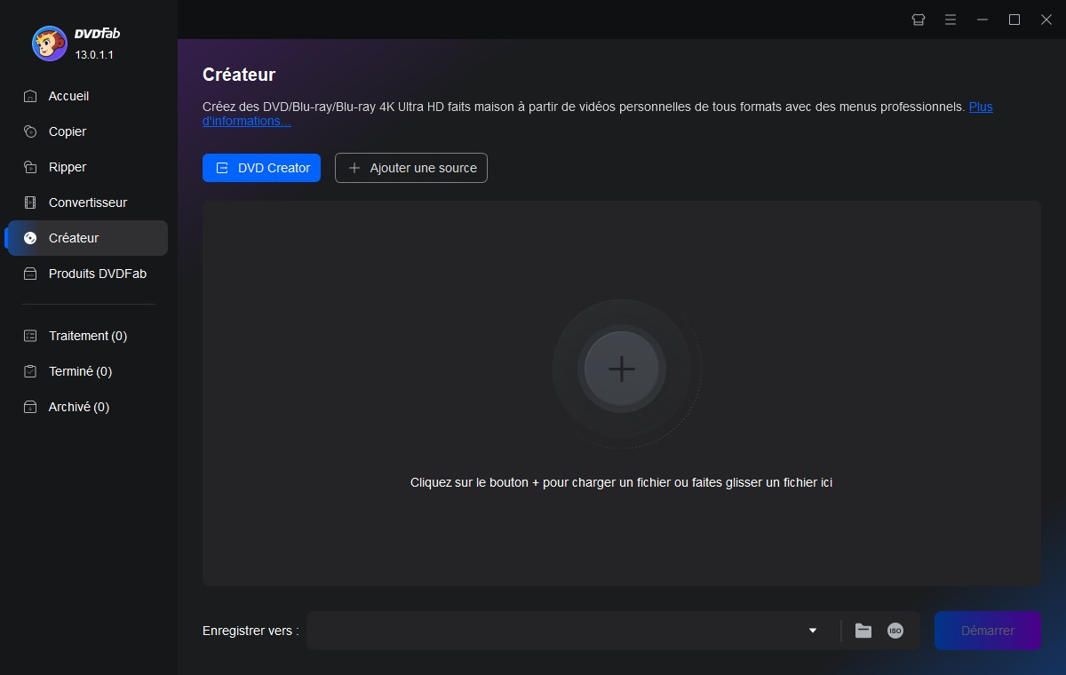 Comment convertir un MKV en Blu-ray avec DVDFab Blu-ray Creator